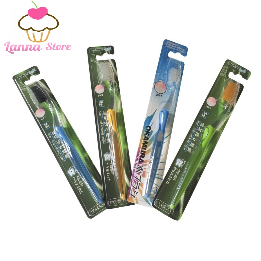 Bàn chải đánh răng Okamura chất lượng Nhật Bản - Asahi Soft