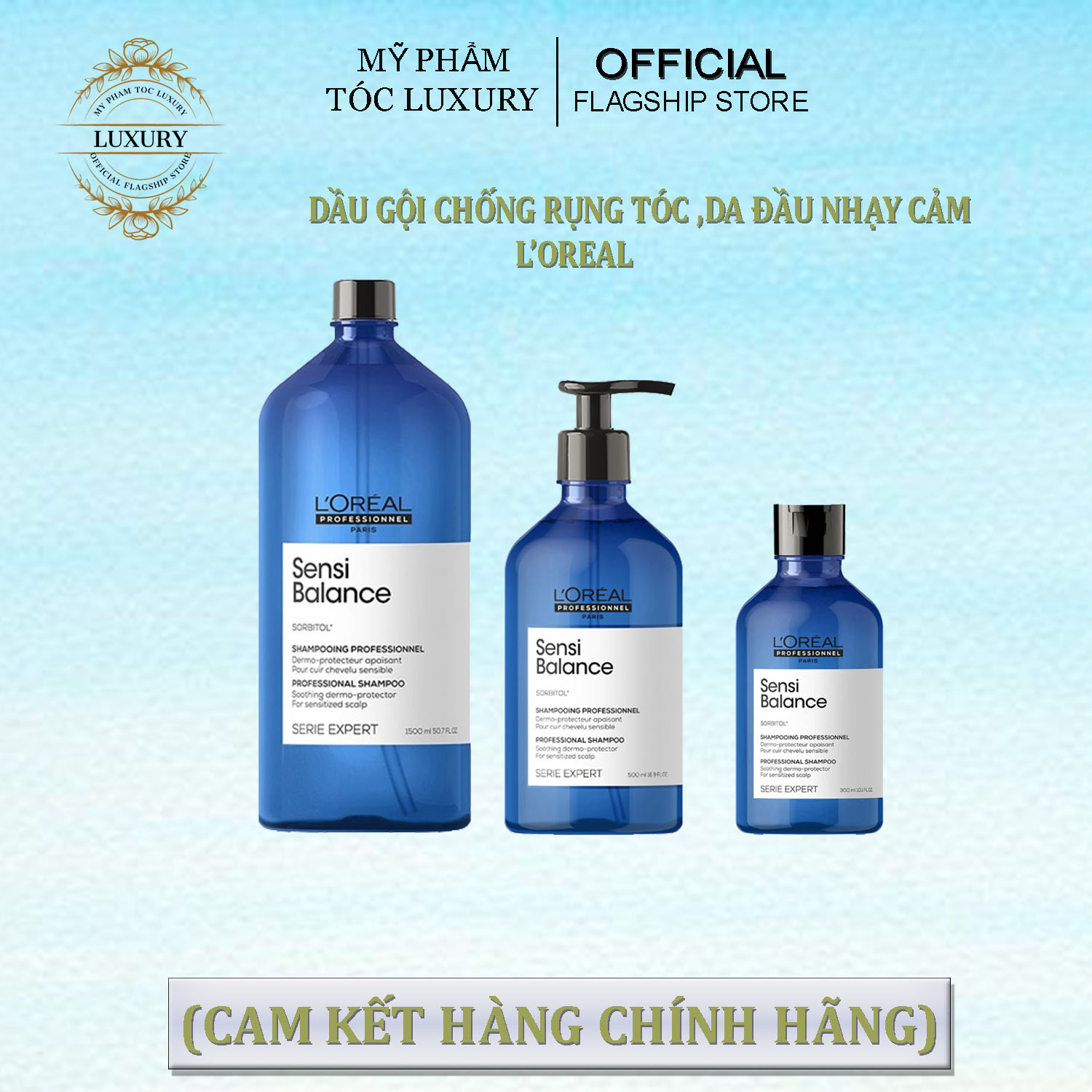 Dầu gội chống rụng tóc Loreal Professionnel Sensi balance-300ml