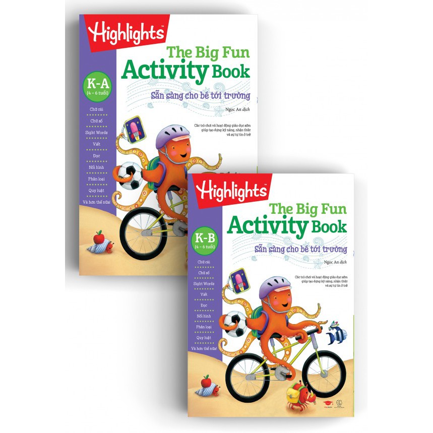 Sách Big Fun Activitity Books Kindergarten Ka + Kb - Nhà Sách Á Châu Books