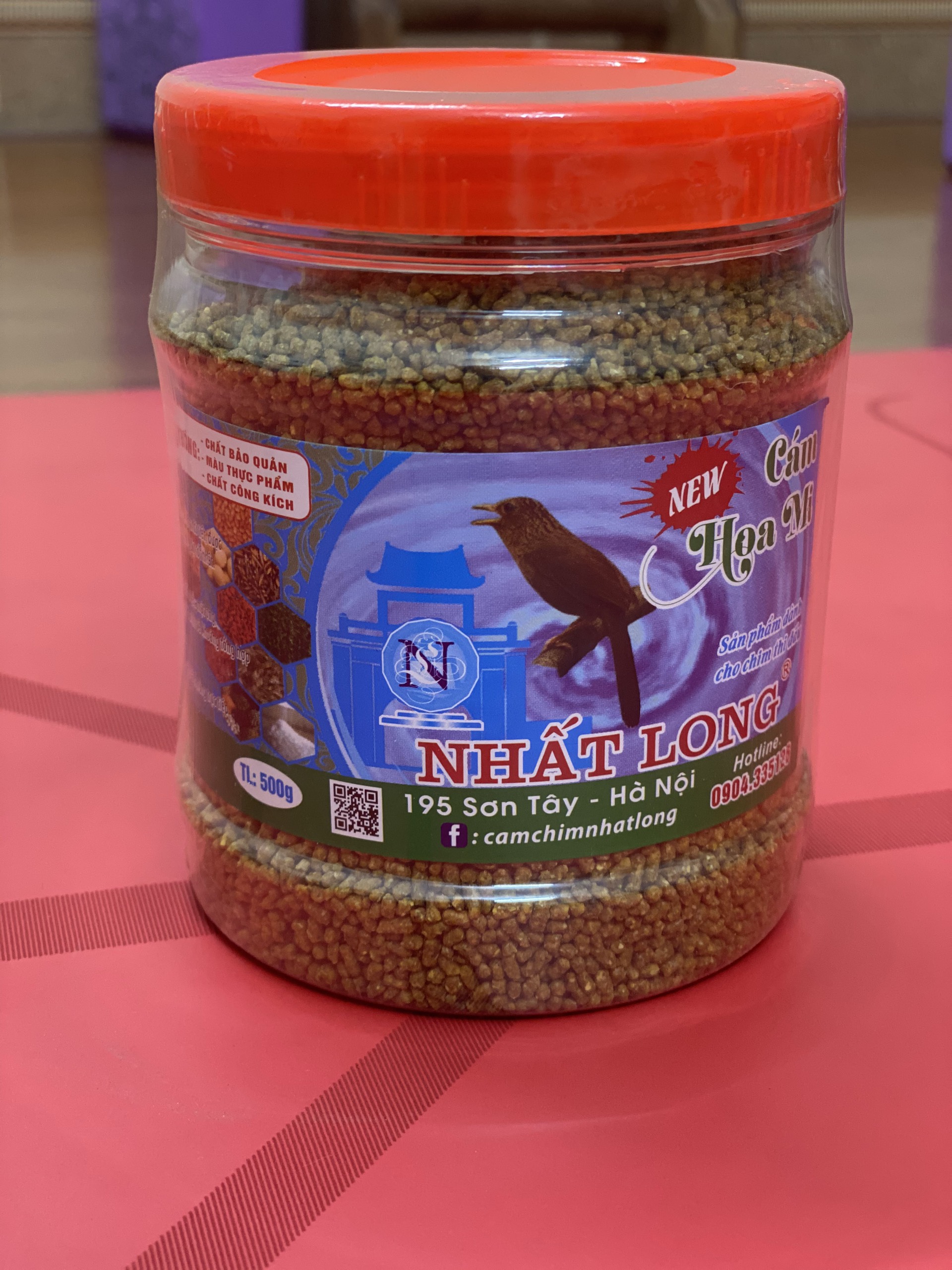 Cám Chim Họa Mi Nhất Long 500gr