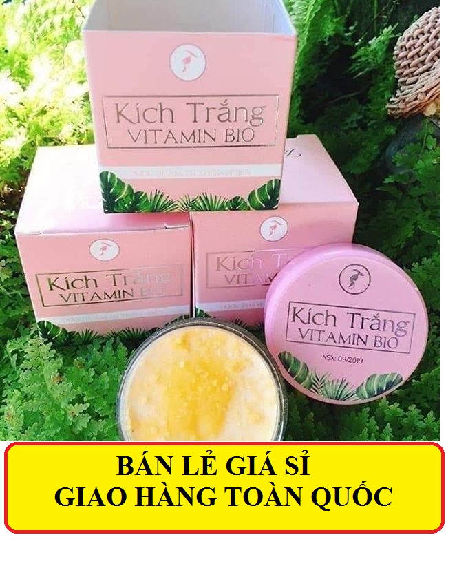 Kem Kích Trắng Vitamin Bio