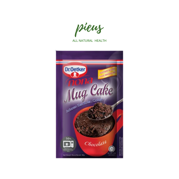 Bột Làm Bánh Socola | Mug Cake Chocolate Dr.Oetker Nona 50g - Bột làm bánh trộn sẵn - Thương hiệu Đức | Sản xuất Malaysia