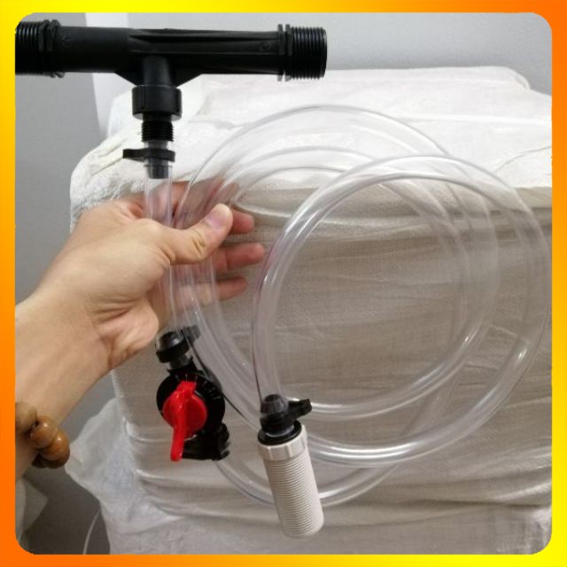 Bộ châm phân bón phân hút phân tự động phi 21 27 34 48 60
