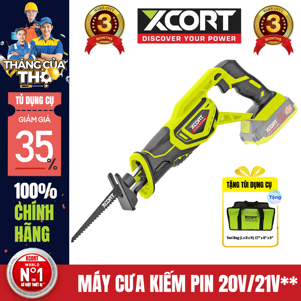 [TẶNG TÚI] Máy cưa kiếm - máy cưa kiếm dùng pin 20V MAX - Tặng kèm túi