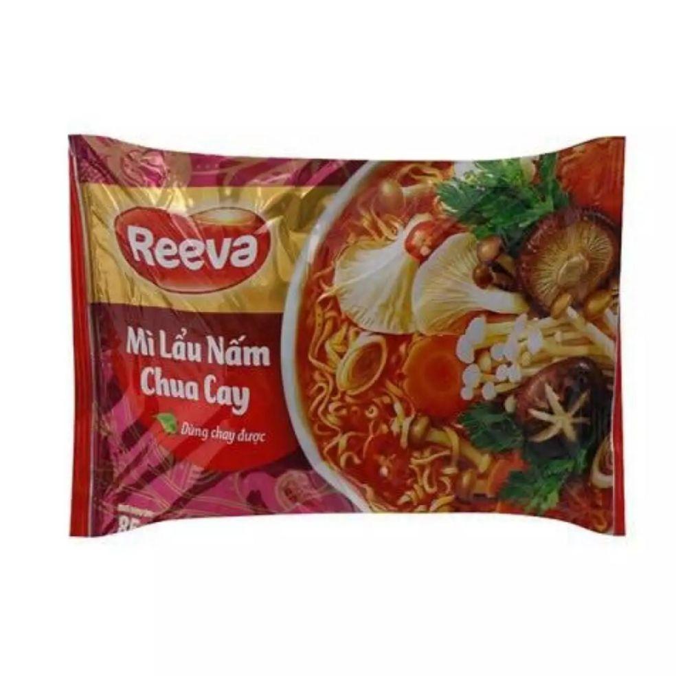 10 gói mì chay lẩu nấm chua cay REEVA