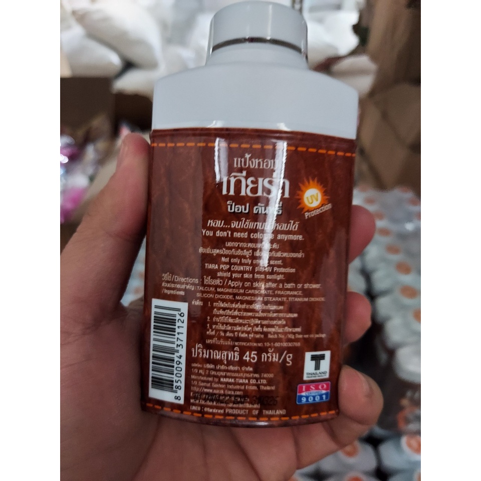 Phấn thơm tiara pop country - thái lan 90g