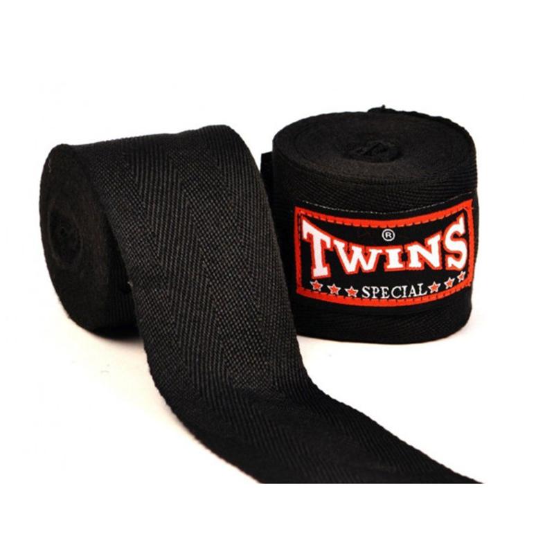 Băng đa quấn tay Twins Kick Boxing Muay MMA - Đen (1 cuộn)