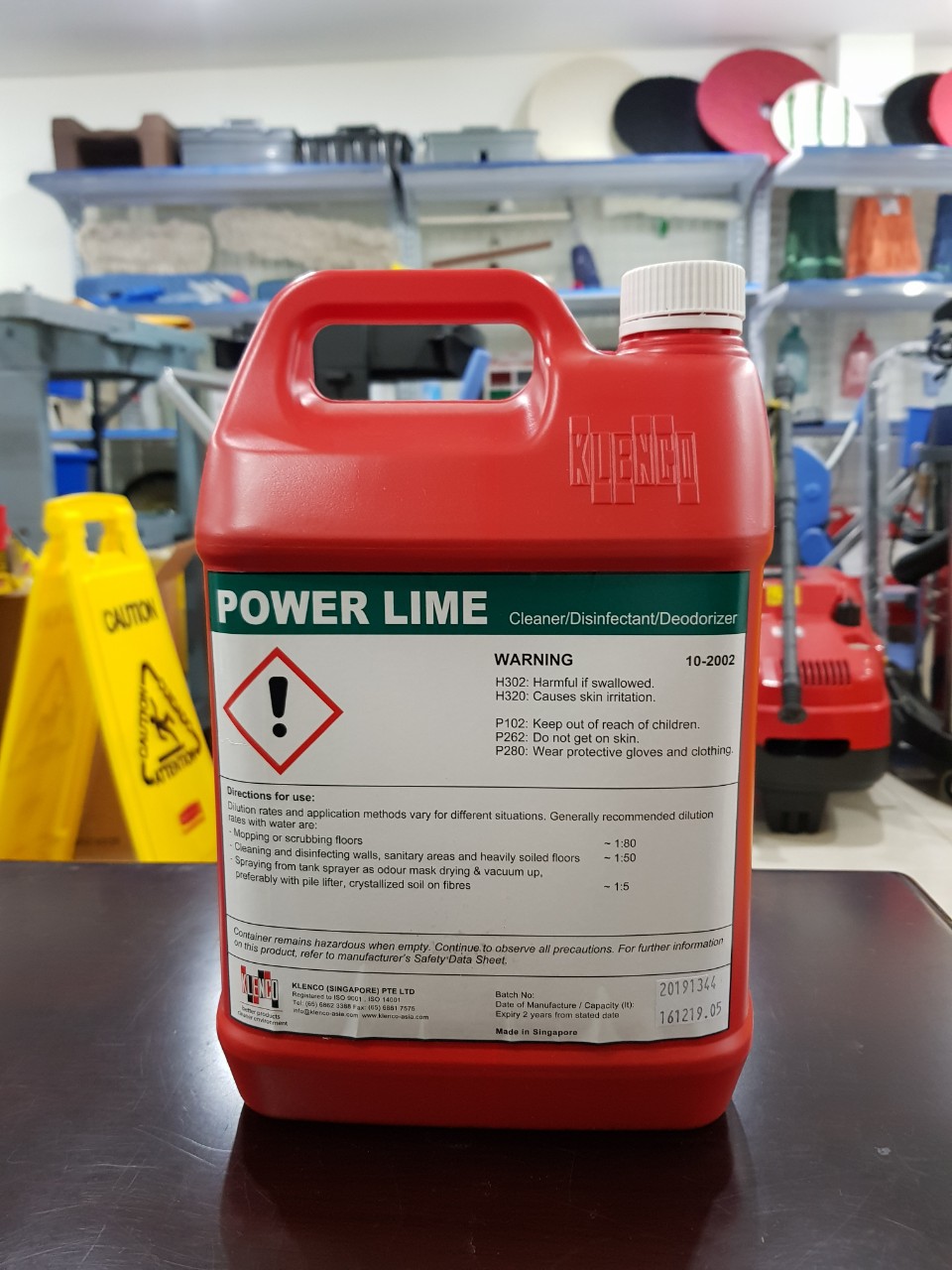 Power Lime - Nước lau sàn khử mùi hương chanh Klenco