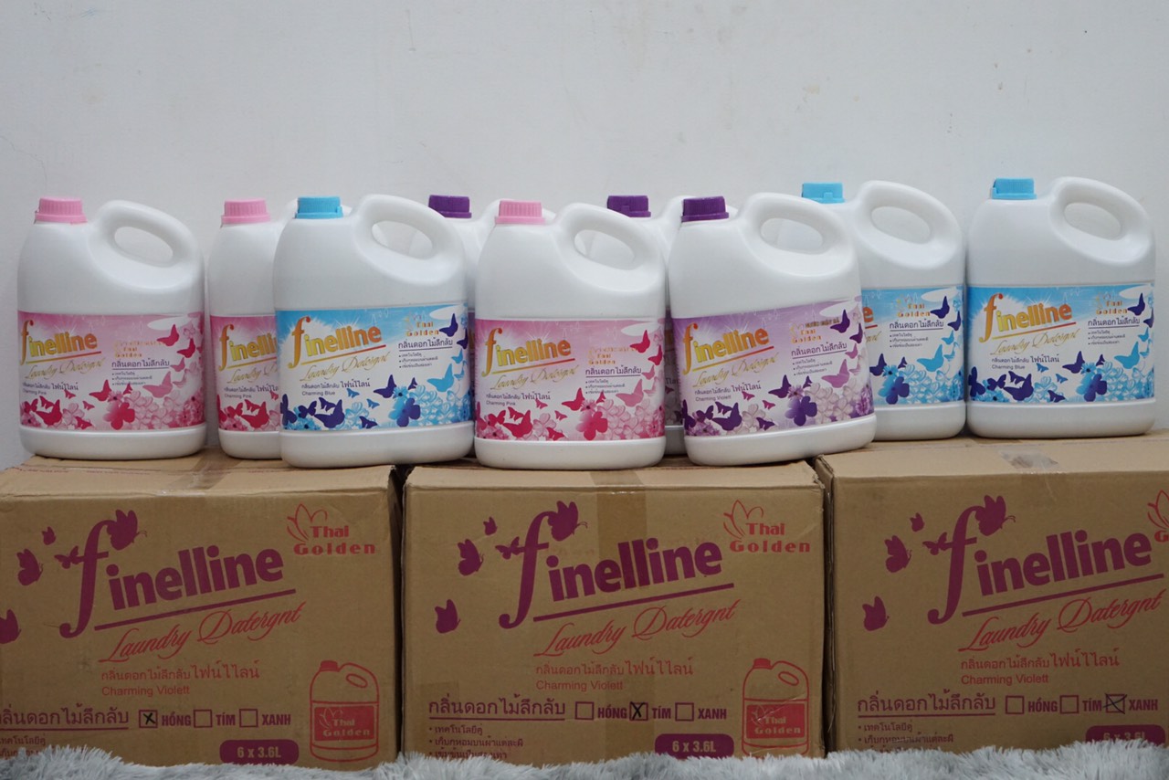 Nước giặt xả finelline thái lan chính hãng golden