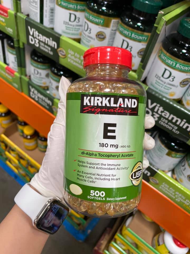 Vitamin E Kirkland Signature 500 Viên
