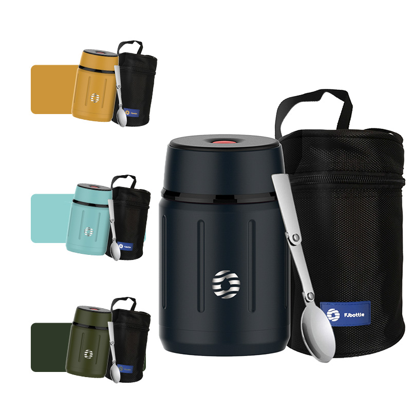 FJbottle Hộp Ăn Trưa Tumbler 750ml - Hủ Thức Ăn Thép Không Gỉ Bền, Dễ Mang và Cách Nhiệt