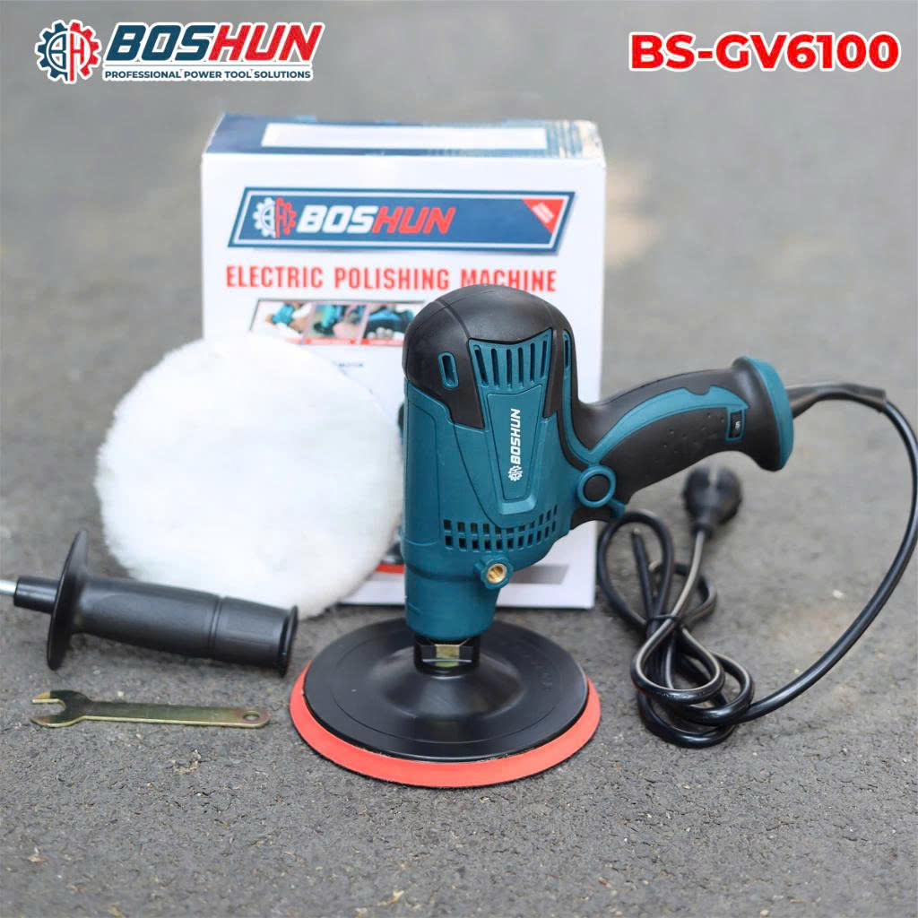 Boshun Bs-Gv6100 Handheld Polishing Machine, 6 Speeds, 700W Power, Polishing, Sanding Cars, Wood, Walls Giá 523,710 Đồng*Miễn phí vận chuyển