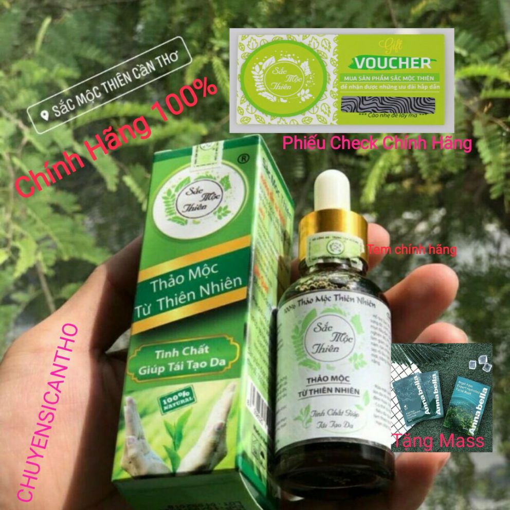 Serum Tái Tạo Da Sắc Mộc Thiên Kèm Phiếu Check