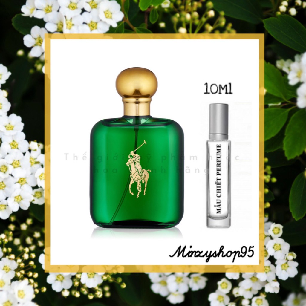 Nước hoa nam ralph lauren polo green 10ml/20ml