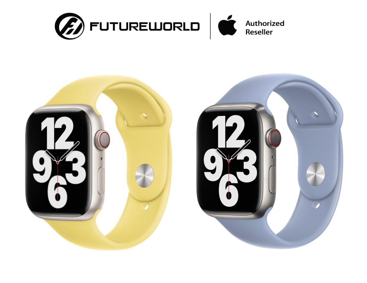 Dây apple watch 45 lemon zest sp-fae - hàng chính hãng