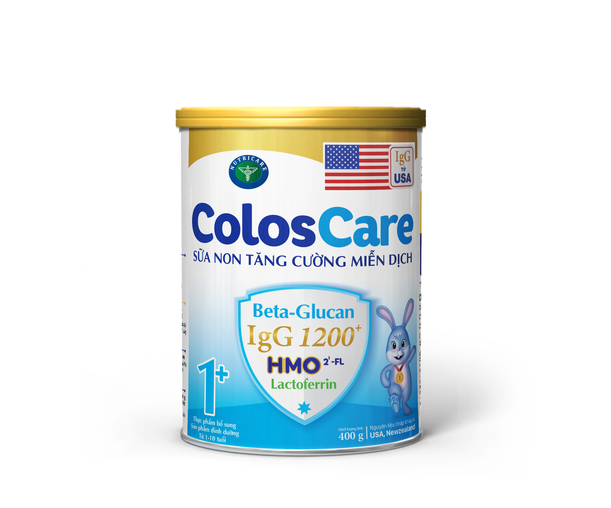 Sữa bột Nutricare ColosCare 1+ (400g) - sữa non tăng cường miễn dịch
