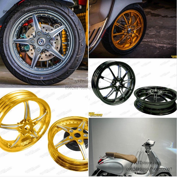 VÀNH MÂM CNC FORGED RIM KINGSPEED KSSTARVP-01/02 VESPA /vespa sprint