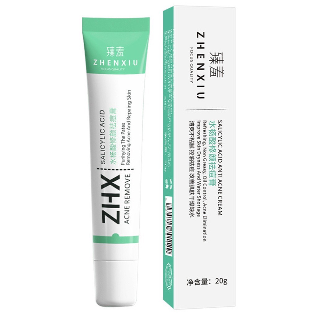 Kem chấm mụn ZHX - Kem giảm mụn ZHX, ngừa mụn mủ, mụn đầu đen, mụn viêm, giảm thâm mụn 20ml