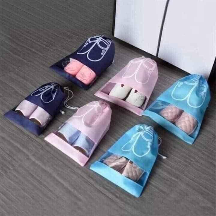 Combo 3 Túi Đựng Giày Có Dây Rút