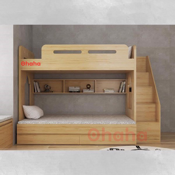 Giường tầng thông minh hiện đại ohaha - gthđ008