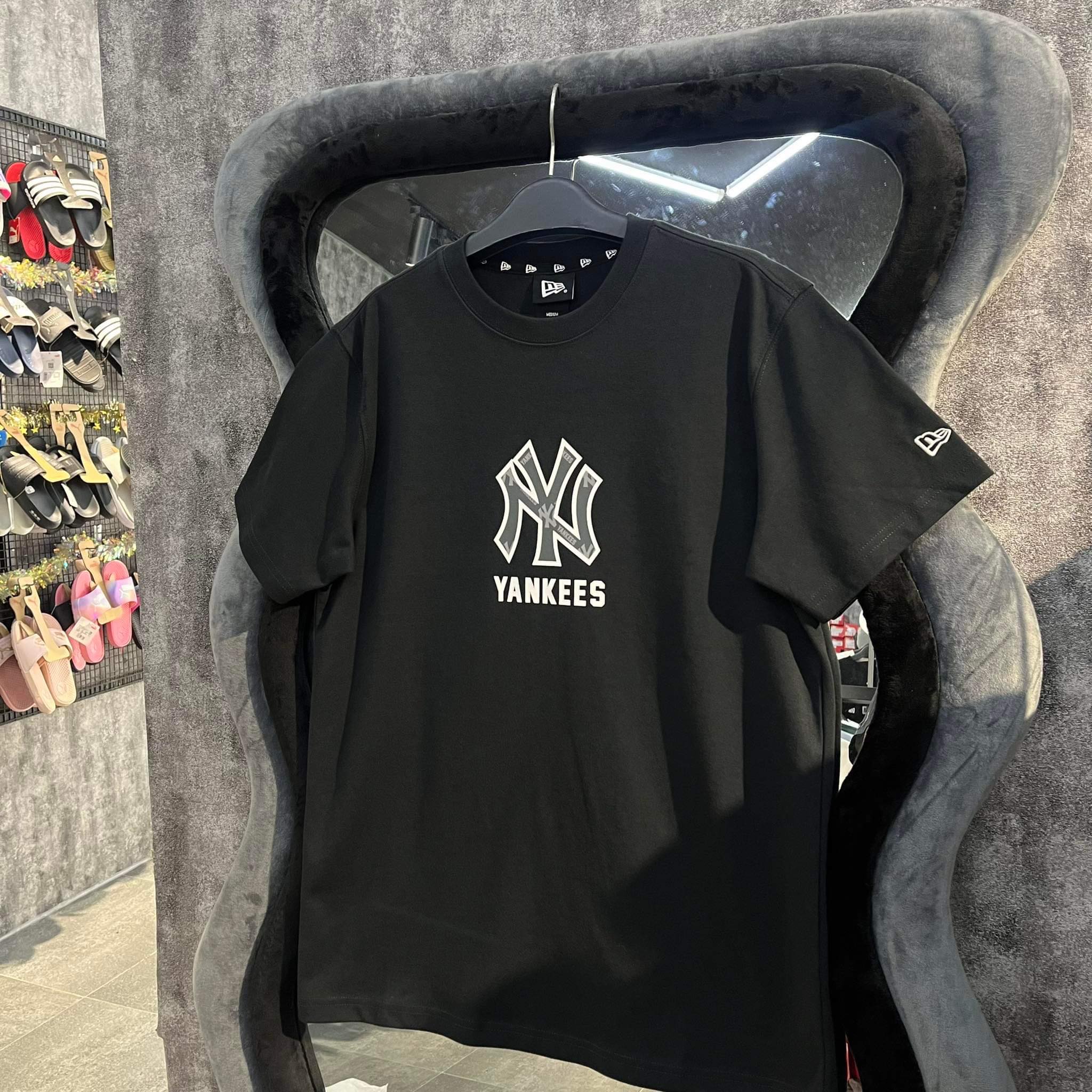 Áo thun chính hãng ny màu đen shop xám store
