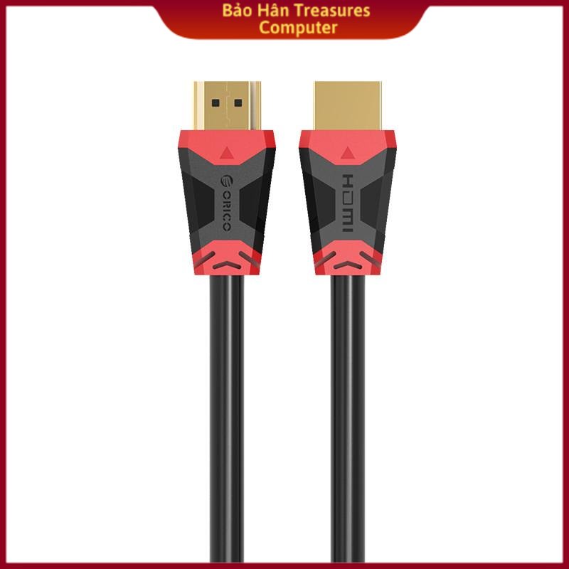 Cáp nối dài hdmi chuẩn 2.0 orico - hd303-20-bk - hàng chính hãng - màu đen