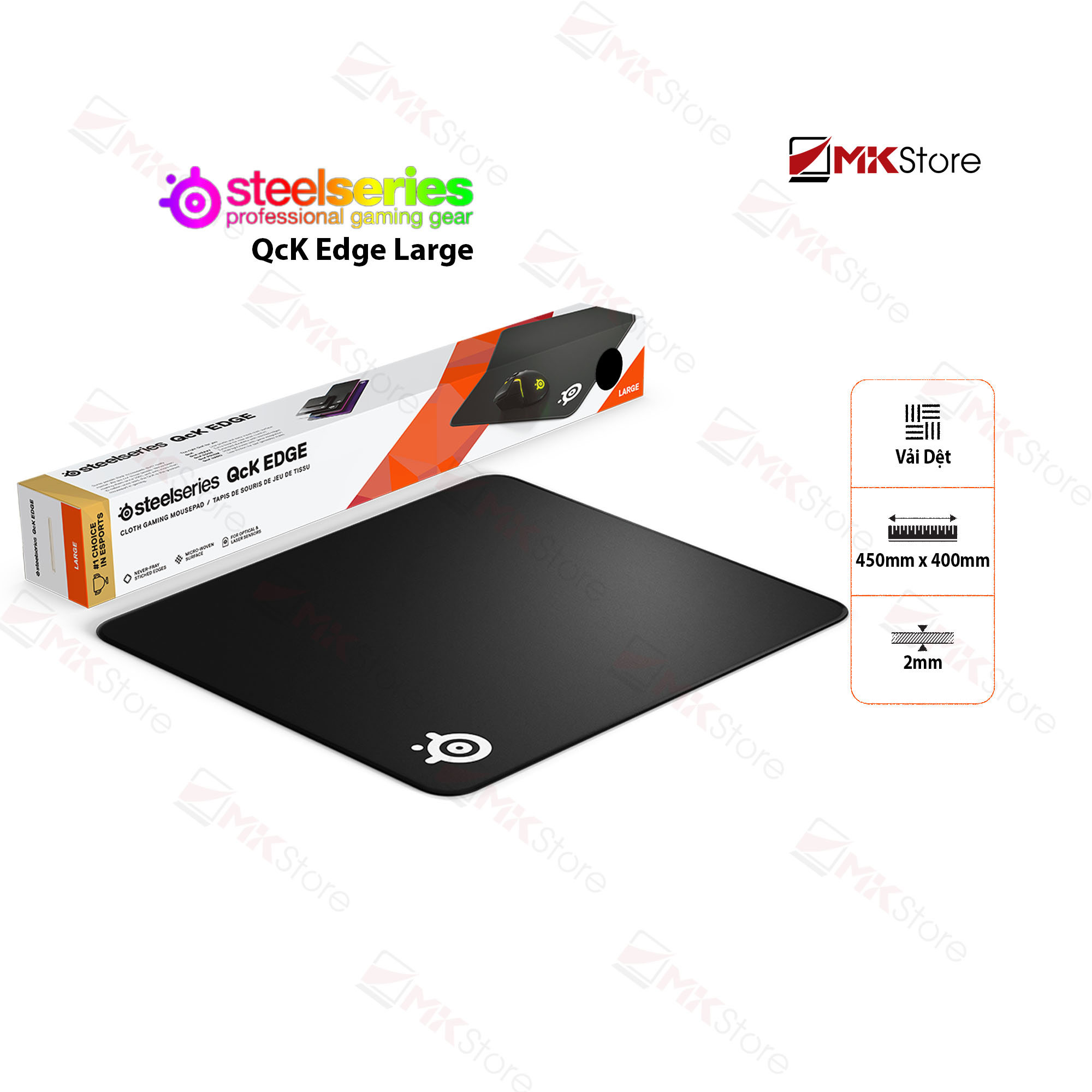 Steelseries Qck Gaming Mouse Pad White 320*280*6mm