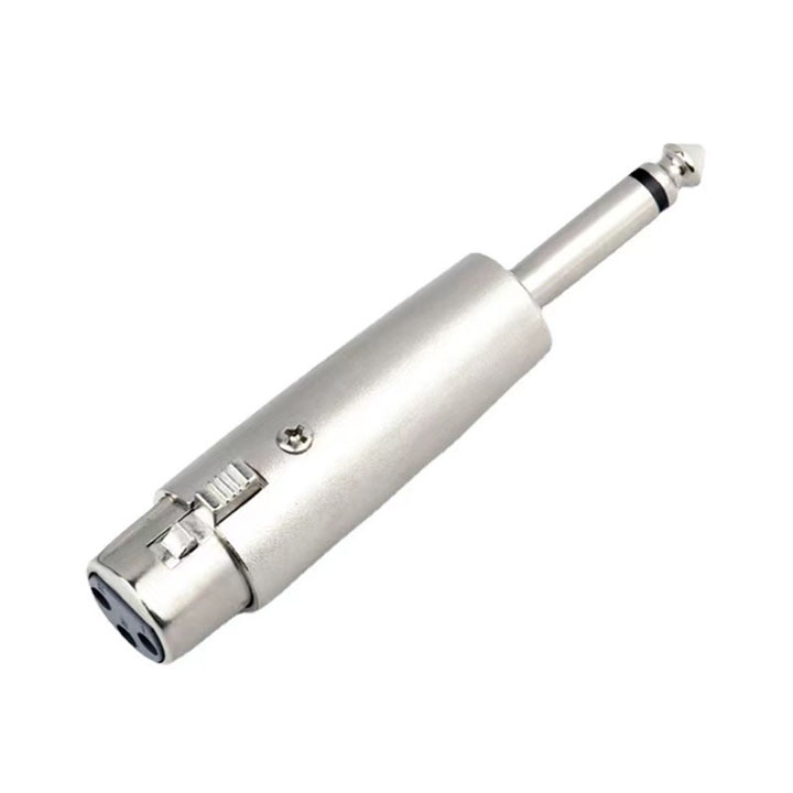 Jack chuyển đổi xlr canon cái ra 6 ly đực