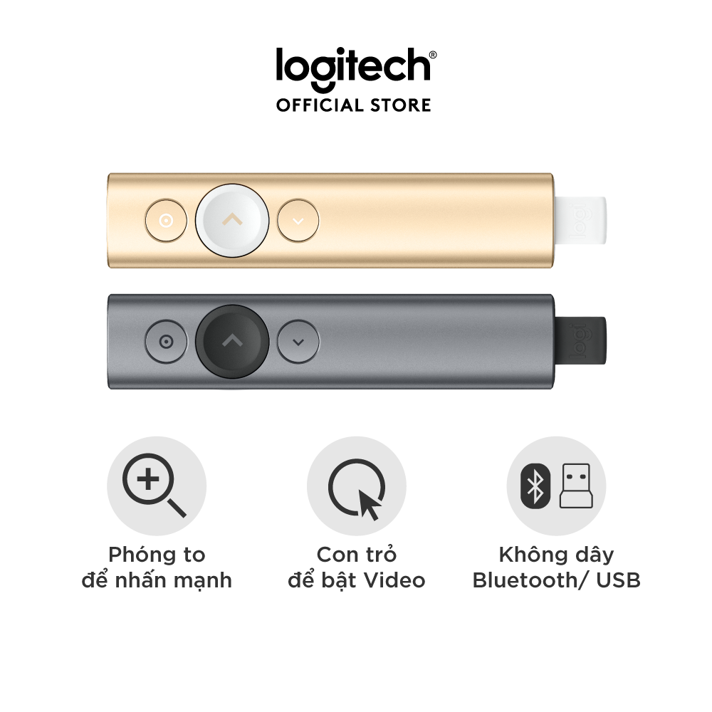Bút trình chiếu không dây Logitech SPOTLIGHT