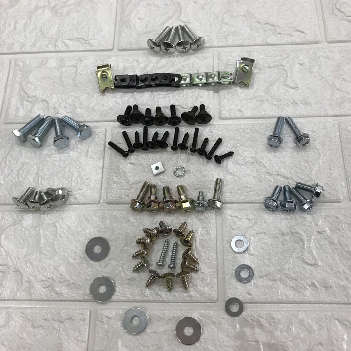 Bộ ốc gắn xe máy Wave ZX - Wave thái - Wave alpha đời 1997-2006 ốc RS - Wave alpha - S100