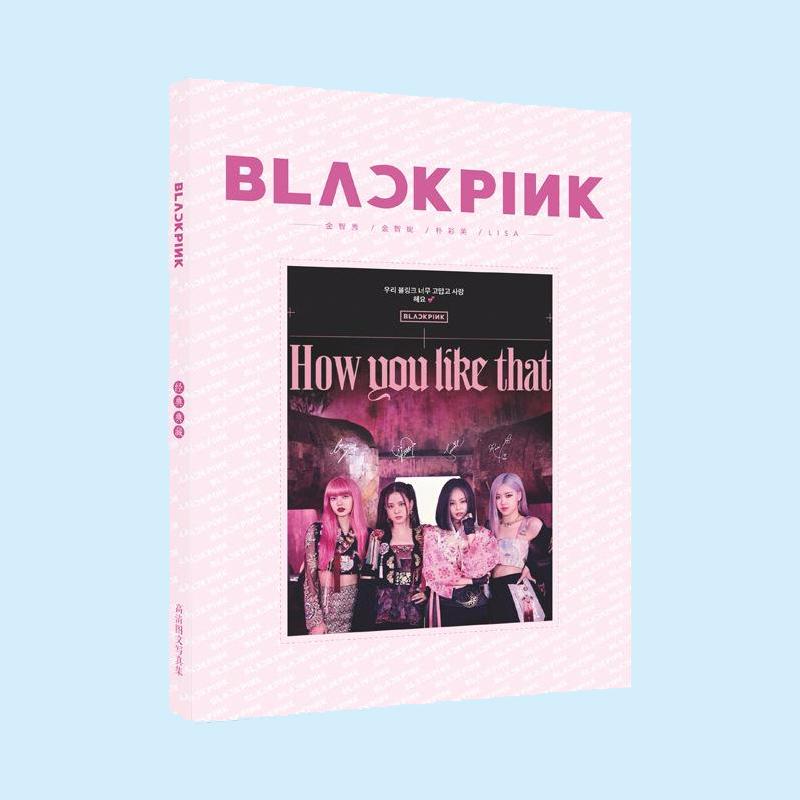 Photobook BP JISOO ROSE JENNIE LISA album ảnh How you like that tặng kèm poster