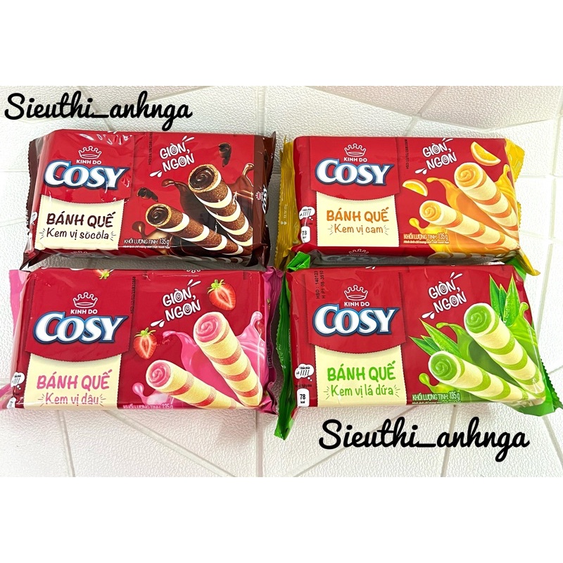 Bánh quế kinh đô cosy đủ vị 132g