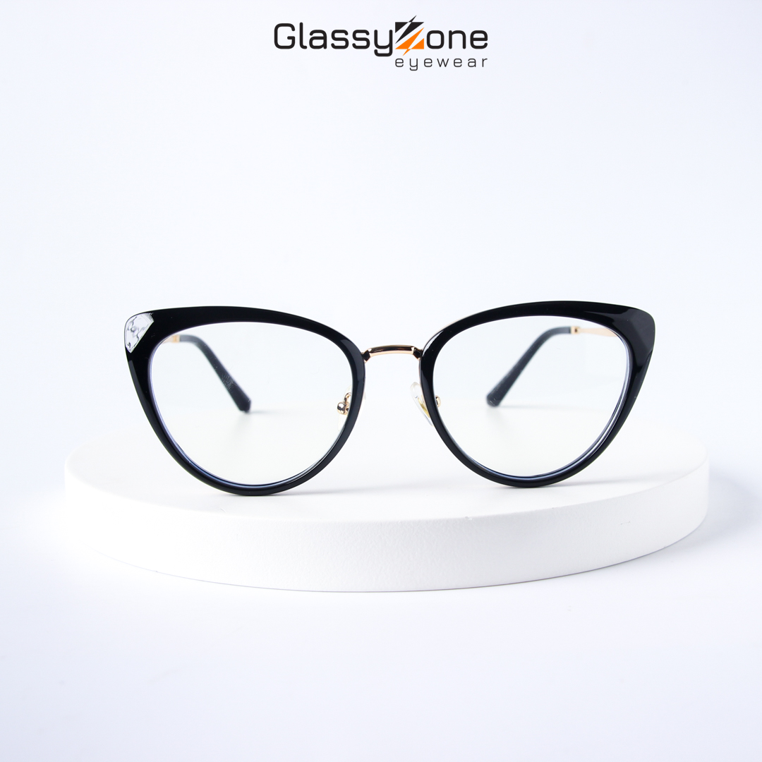 [HCM]Gọng kính thiết kế kiểu dáng mắt mèo (Cat Eye) GZ 87007 với nhiều màu sắc style Hàn Quốc siêu thời trang phù hợp với Nữ Top Gọng kính Trendy 2021 Tặng ngay hộp đựng Gọng kính siêu xinh giá siêu ưu đãi