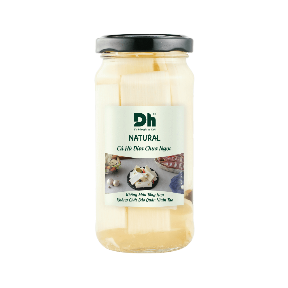 Natural củ hủ dừa chua ngọt dh foods
