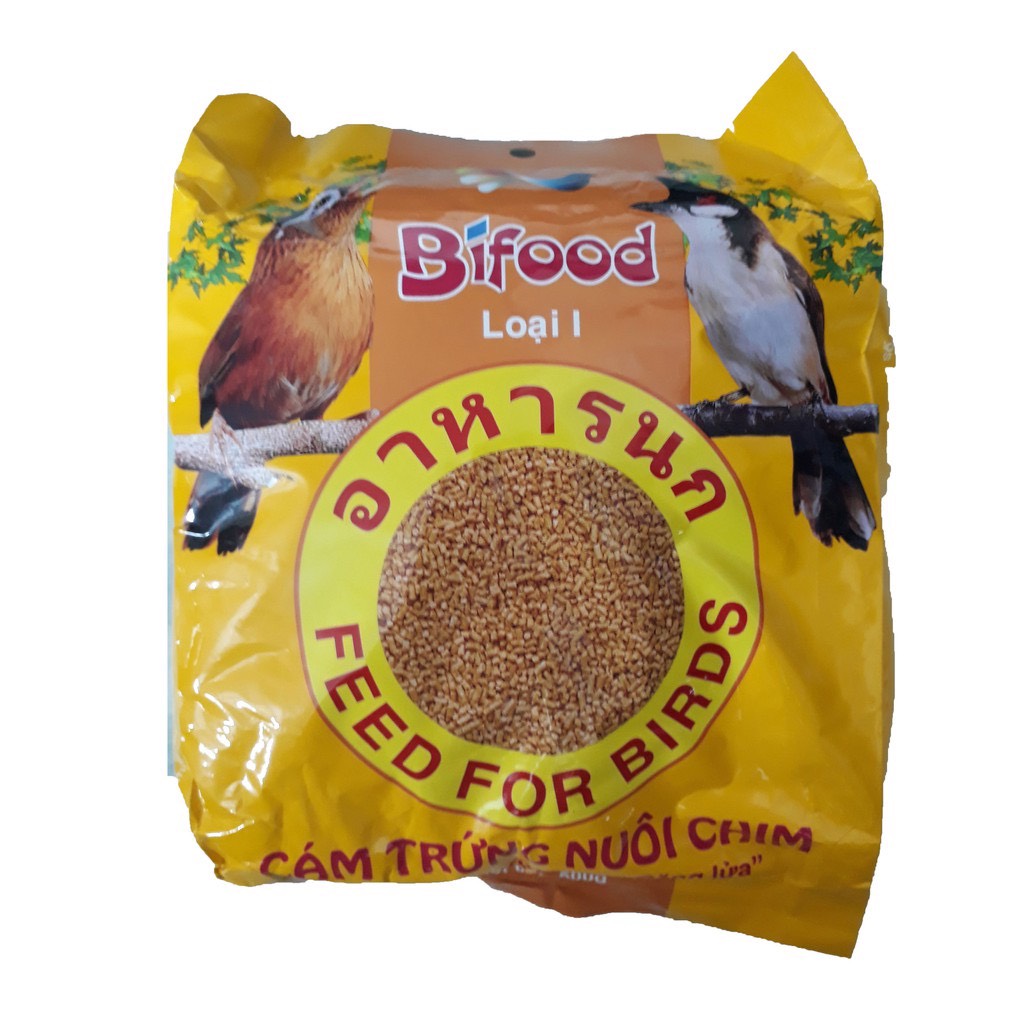 Cám trứng bifood vàng 500g - thức ăn chim