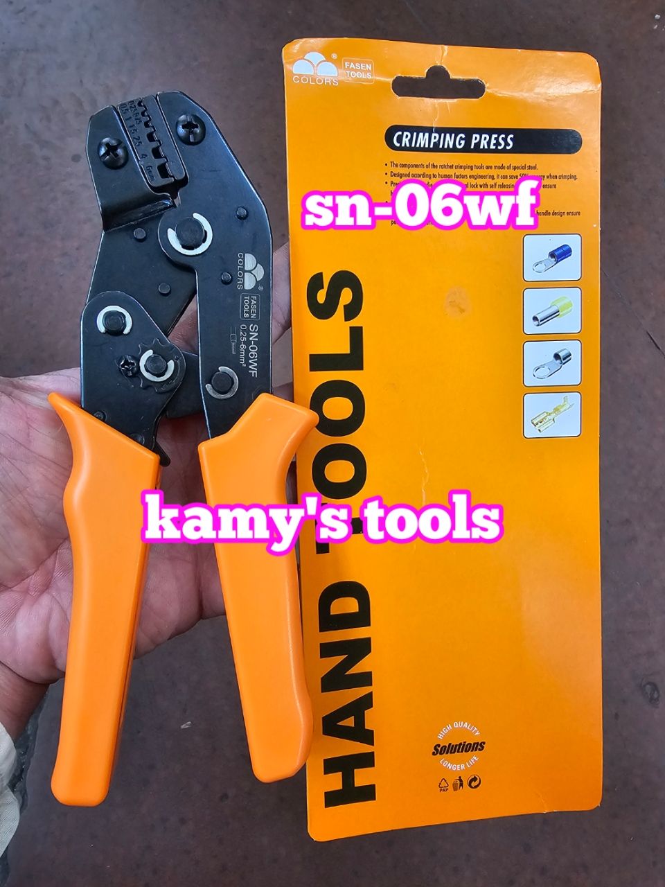 [HCM]KÌM BẤM COS FASEN SN-06WF (KIỀM BẤM COS KỀM BẤM COS)