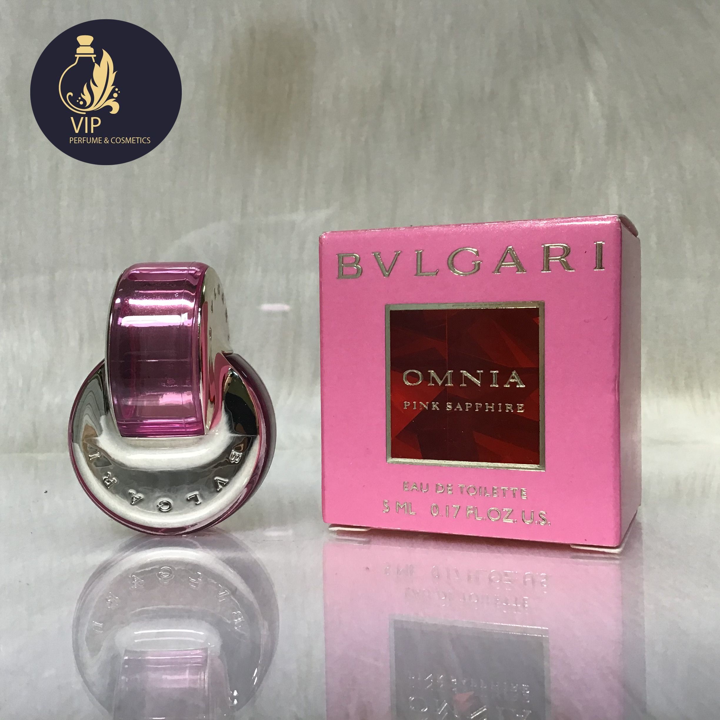 Nước hoa nữ Bvlgari Omnia Pink Sapphire EDT 5ml