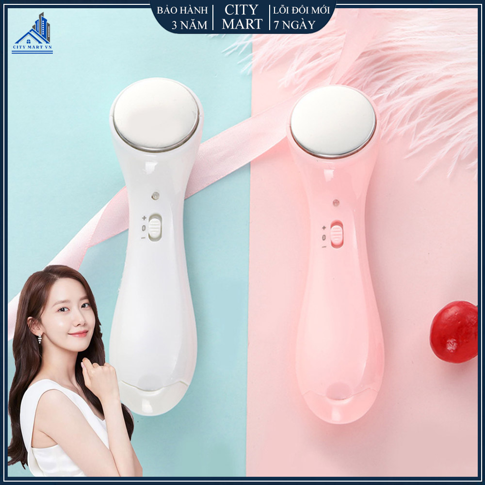 Máy massage nâng cơ mặt cầm tay máy mát xa rửa mặt đẩy tinh chất rửa mặt giúp cải thiện bảo vệ da sáng đẹp khỏe mạnh