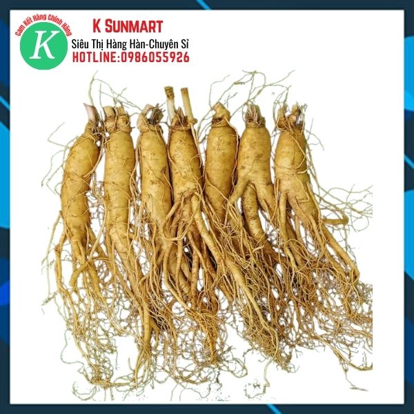 K sunmart-củ sâm tươi hàn quốc