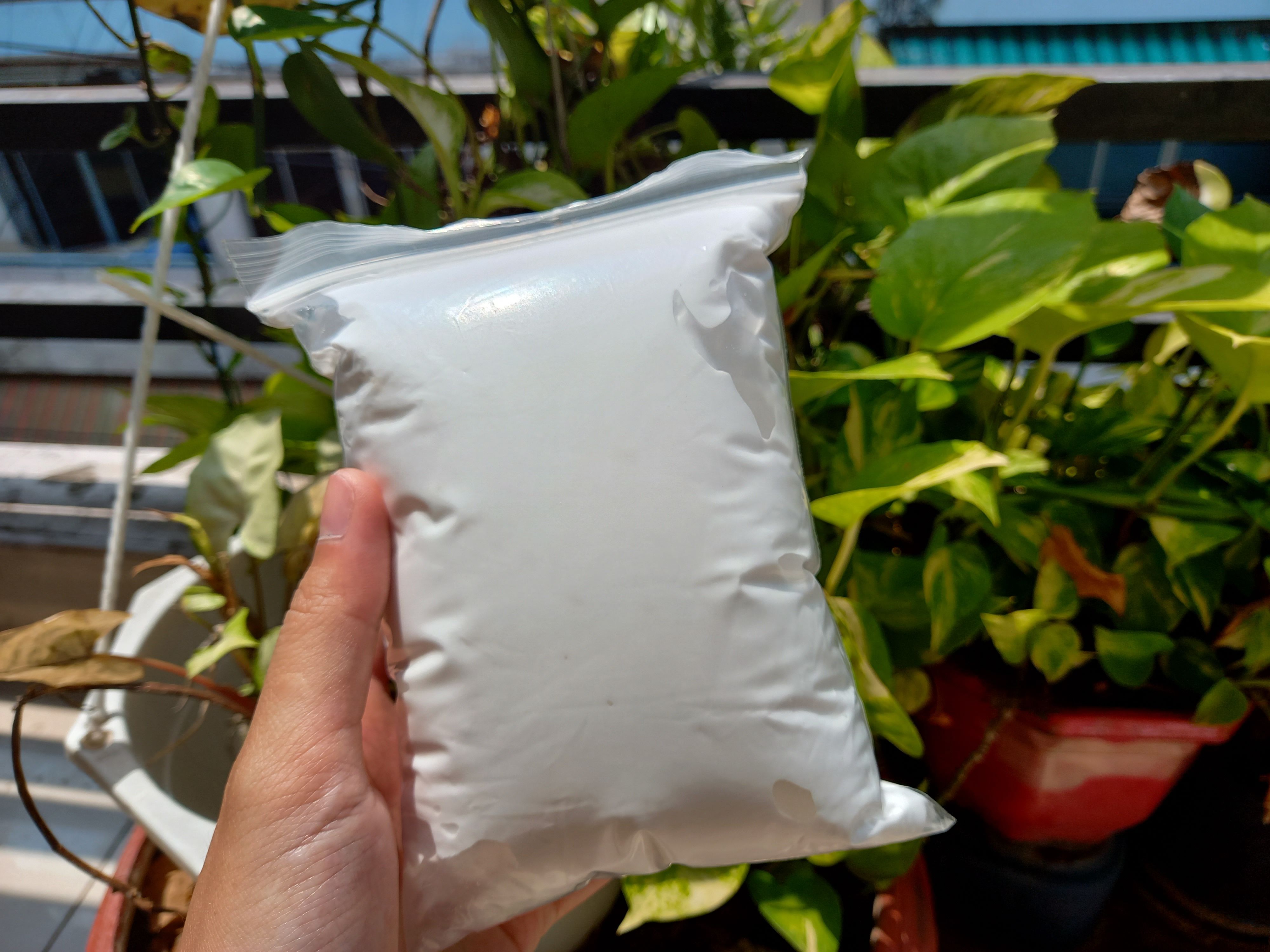 Đất sét trắng nhật tự khô nhẹ 100g, nguyên liệu làm slime, softclay nặn hình, làm butter slime
