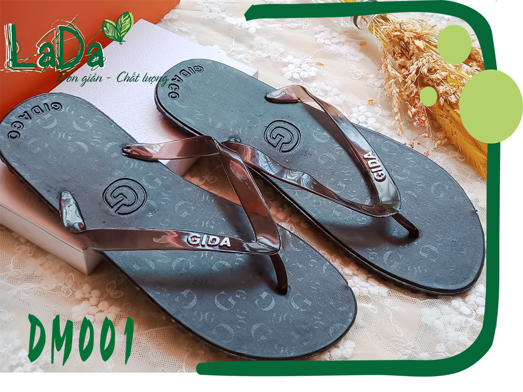 [HCM]Dép Lào Nam Đế Nhựa Nhiều Hình Màu Đơn Giản [DM001]