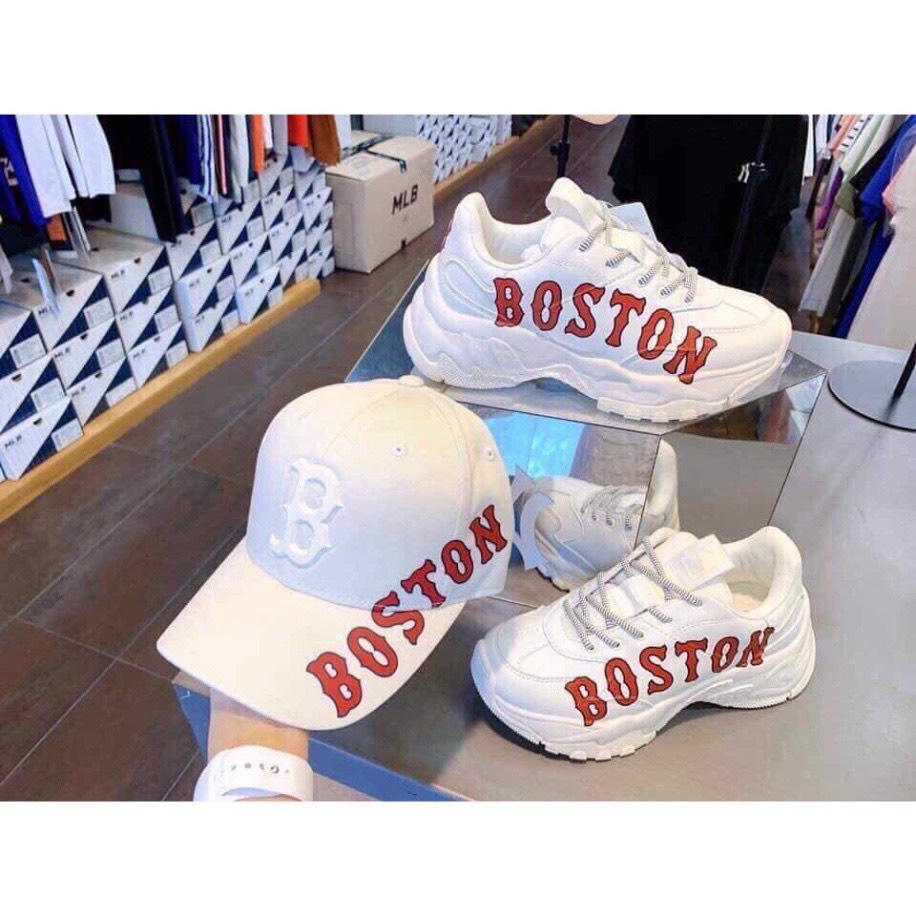 Siêu giá rẻ | giày sneaker giày thể thao boston da sần độn đế 4p hot trend - g767