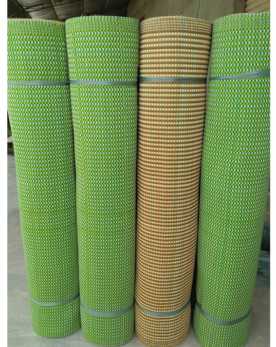 Chiếu lác nhựa siêu bền chắc, dễ giặt gấp gọn, chiếu nhựa dày kích thước 1m6x2m hàng việt nam cao cấp_HCM - Nemtot Bedding