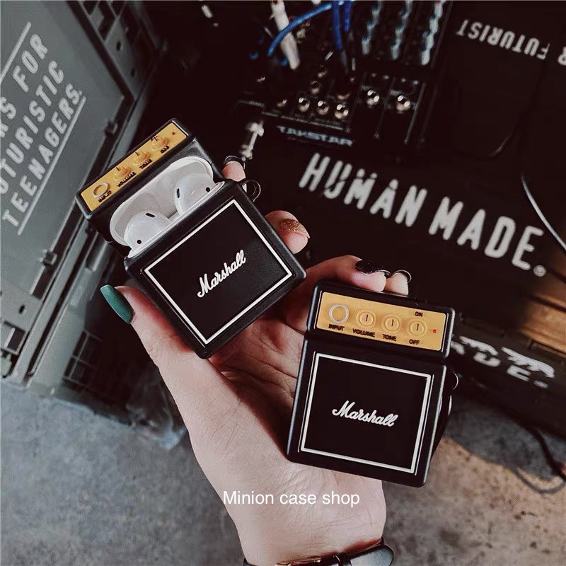 Ốp airpod/case airpod/ốp airpod 1 và 2, i11, i12...TPU silicon dẻo loa Marshall