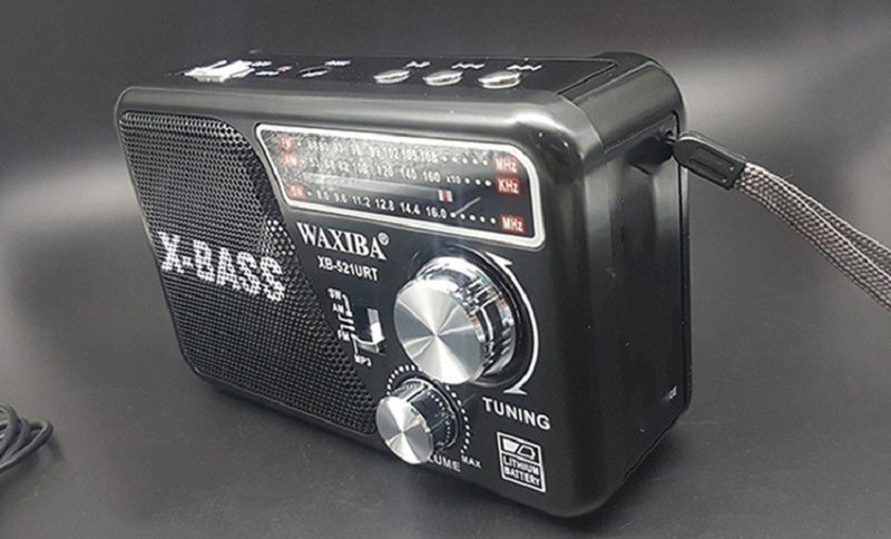 Đài usb nghe nhạc waxiba xb-521urt radio am fm sw - waxibaxb521