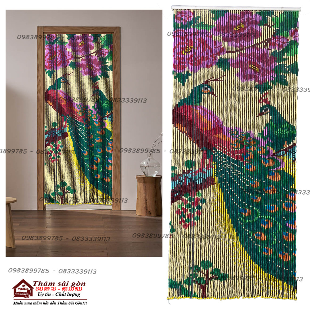 Màn Hạt Nhựa Rèm Hạt Nhựa Mành Hạt Nhựa.