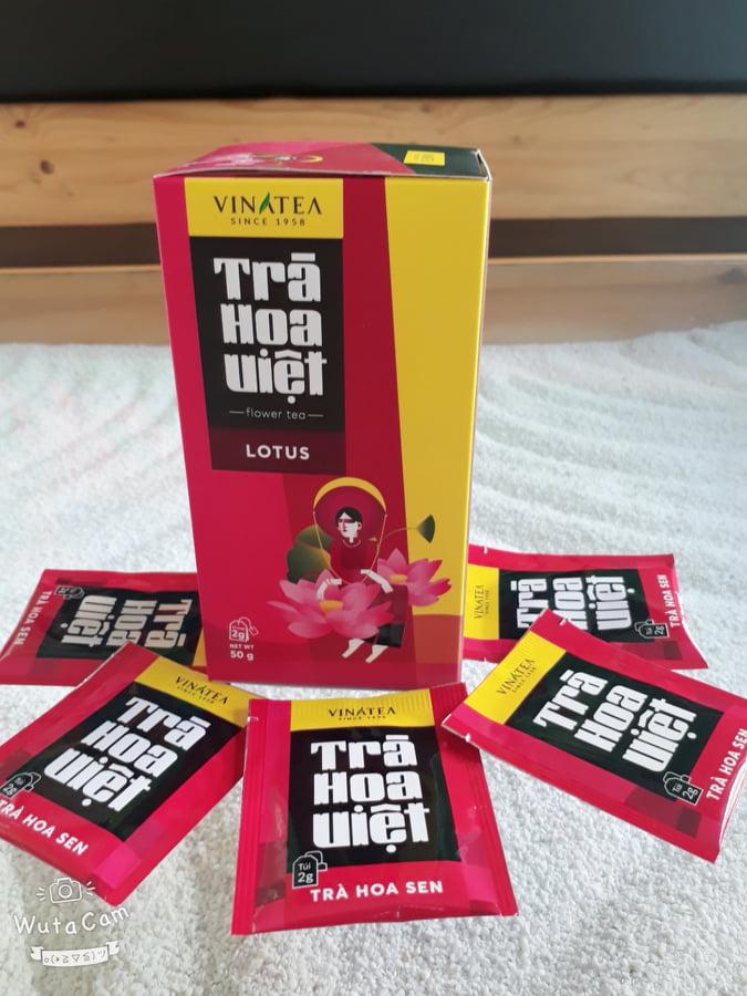 Trà hoa việt - hoa sen túi lọc vinatea