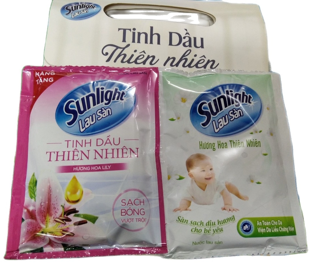 10 gói nước lau sàn Sunlight 50gr