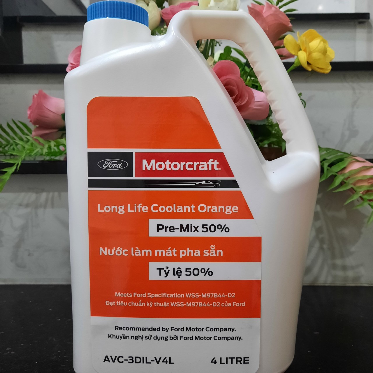 Ford motorcraft long life coolant orange 4 lít