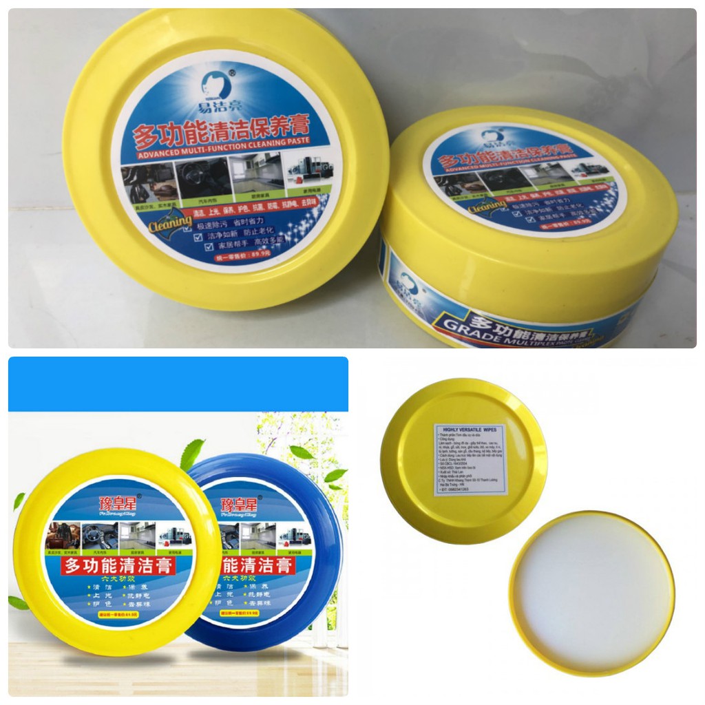 [HCM]Sáp lau túi xách bàn ghế da - Cavali - Hộp 330gr làm sạch đa năng tiết kiệm chi phí
